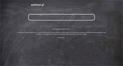 Desktop Screenshot of medianet.pl