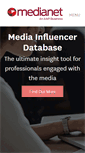 Mobile Screenshot of medianet.com.au